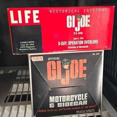 #13668 • (2) G.I. Joe Action Figures & Accessories
