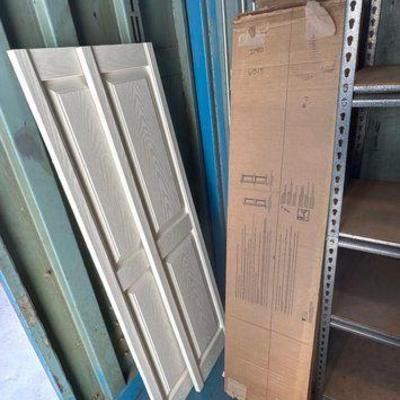 #6515 • (4) NEW!!! Boxes of Plastic Shutters

