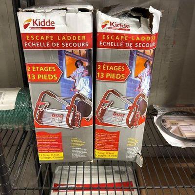 #4550 • NEW!!! (2) Kidde Escape Ladders
