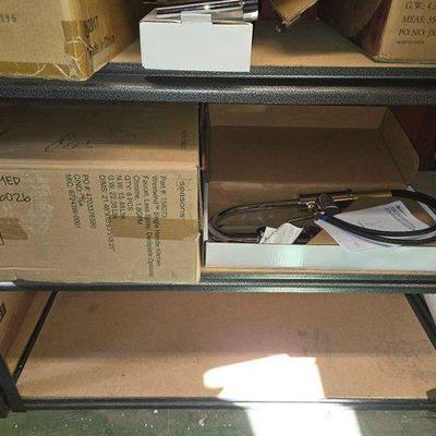 #6026 • NEW!!! (6) Single Handle Kitchen Faucet

