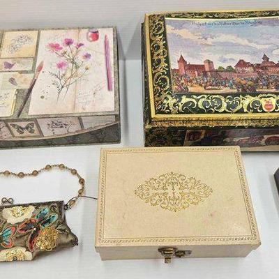 #1908 • Trinket, Jewelry Boxes & More
