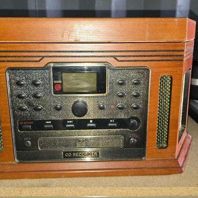 #13544 • Crosley Record/CD/Tape Player
