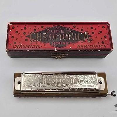 #1816 • The Super Chromonica M. Hohner Chromatic Harmomica
