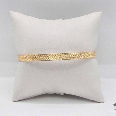 #716 • 14k Gold Bracelet, 9.28g
