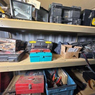#13084 • Toolboxes, Work Center and Vice & More
