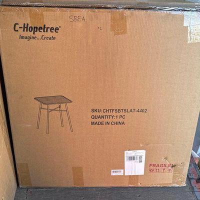#4902 • NEW!!! (2) C-Hopetree Black Table
