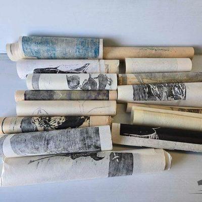 #3174 • (27) William Firschein Artwork Peices
