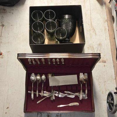 #7504 • Glassware and Flateware
