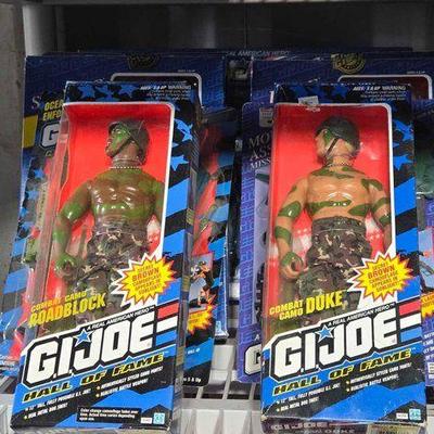 #14294 • (11) G.I. Joe Hall of Fame Figures & Accessories
