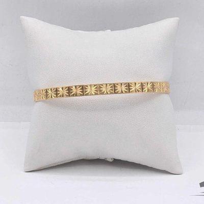#714 • 14k Gold Bracelet, 10.92g
