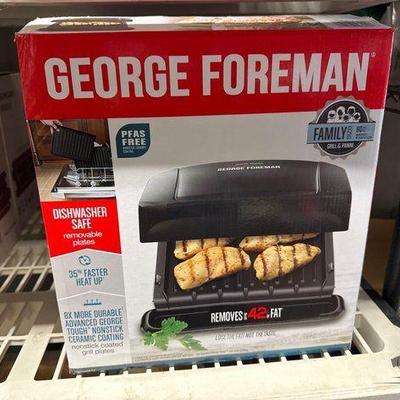 #4534 • NEW!!! (2) George Foreman Grill
