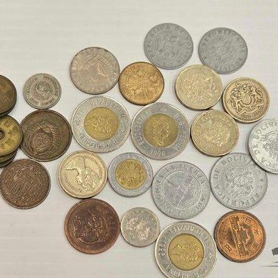 #1712 • Foreign Currency Coins
