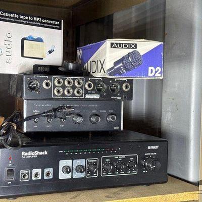 #13096 • PA Amplifier, Stereo Amplifier & More
