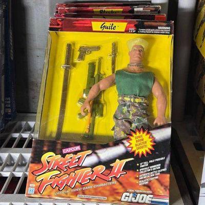 #14296 • (4) G.I. Joe Street Fighter II Figures
