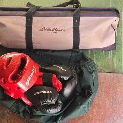 #6000 • Eddie Bauer Croquet Set and Sparring Set
