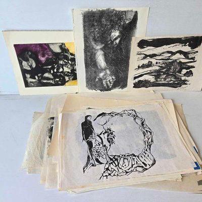 #3146 • (22) William Firschein Artwork Peices
