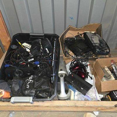 #3004 • Vacuums, Speakers, Keyboards & Powercords
