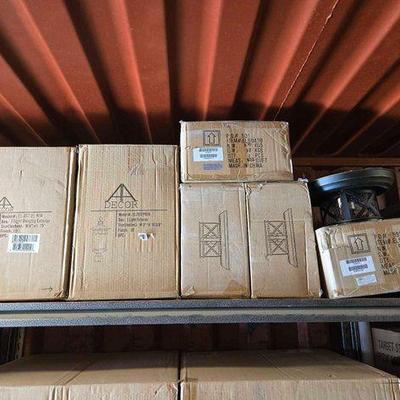 #6040 • (6) Boxes of Light Fixtures

