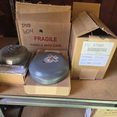 #6014 • NEW!!! (3) Federal Signal Bell
