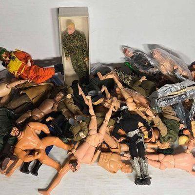 #14060 • Over (35) G.I. Joe & Action Figures
