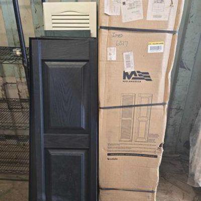 #6517 • NEW!!! (16) Mid America Plastic Shutters
