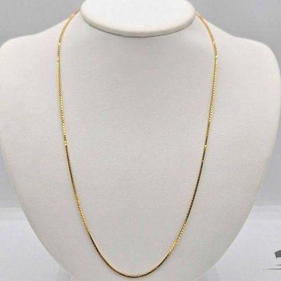 #736 • 14k Gold Necklace, 5.82g
