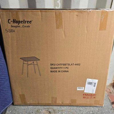 #5908 • NEW!!! C-Hopetree Black Outdoor Table
