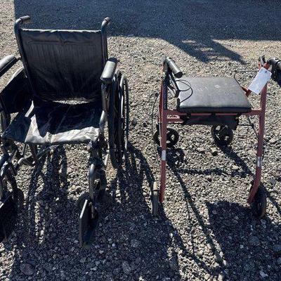 #83006 • ProBasics Wheelchair and Drive Walker
