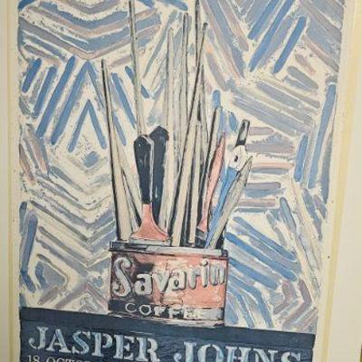 Jasper johns print large