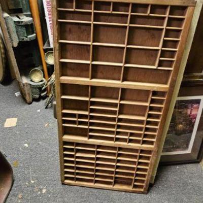 Typesetting tray