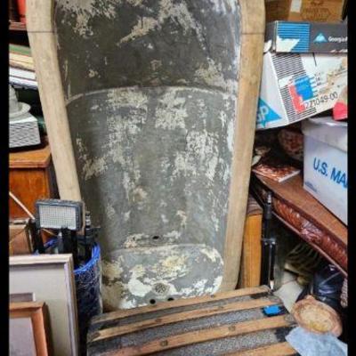 Antique Tin bathtub 