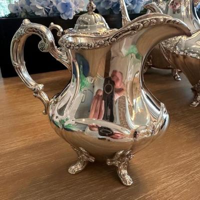 Reed & Barton Sterling Silver Water Pitcher. 