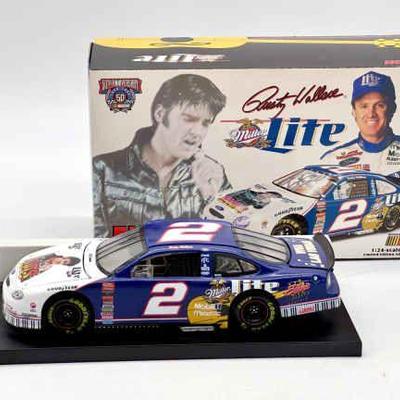 Action 1998 Ford Taurus #2 Rusty Wallace Miller Lite Elvis 1:24 Nascar Stock Car
