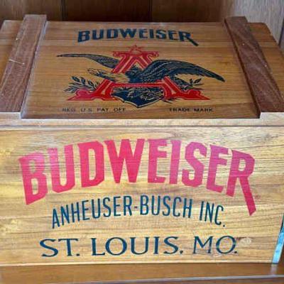 Vintage Style Anheuser-Busch Crate
