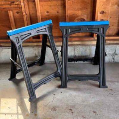 (2) Workzone Foldable Saw Horse
