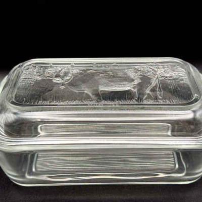 Vintage Arcoroc Glass Refrigerator Dish
