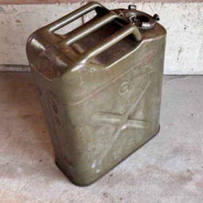 United States Military Gas Container
