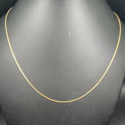 1/20th 12K GF 18” Necklace
