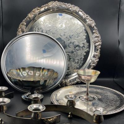 Silver Plated, Serving Pieces And More