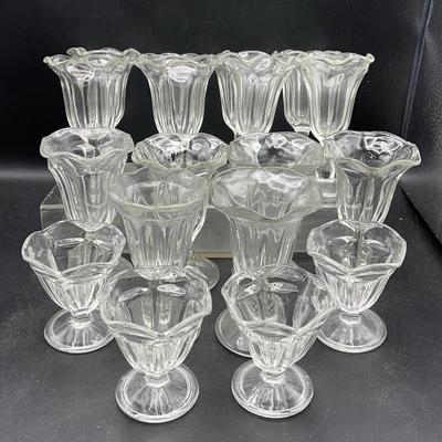 Vintage Tulip Glasses