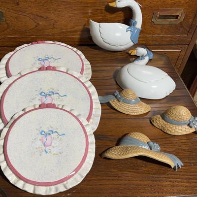 Vintage Marmalade Geese Eye Covers And More 