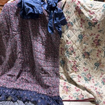 Vintage Floral Bedspreads 