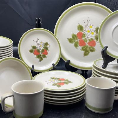Vintage Stoneware Assortment  Of ‘Spring Collection Pieces