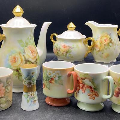 Rose Nesetril Coffee Or Tea Serving Set