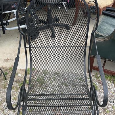 Wrought Iron Chair 
