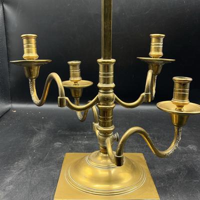 Vintage Solid Brass Candle Holder