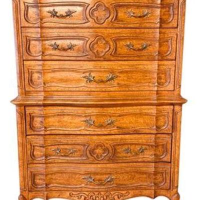Lot 156  
Thomasville French Provincial Six Drawer Chest