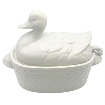 Lot 211   
Ceramic Duck Soup Tureen