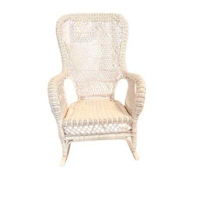 Lot 300-231  
Vintage Wicker Rocking Chair