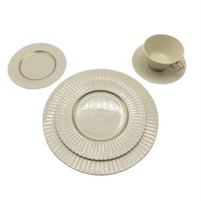 Lot 097   
Lenox Cretan Five-Piece Dinner Service Place Setting, One (1)